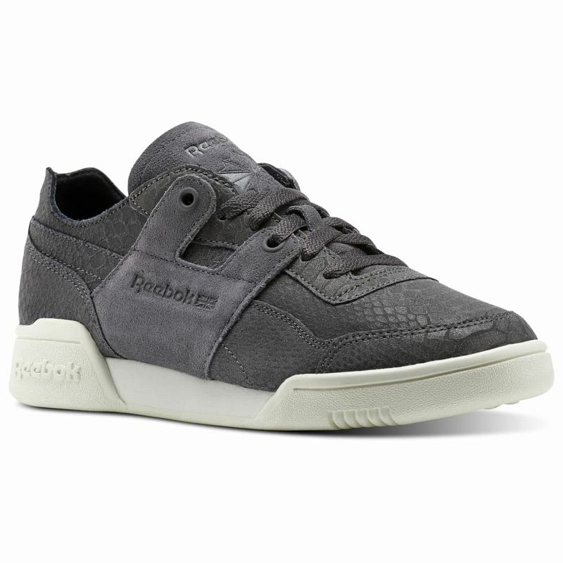 Tenisi Reebok Workout Lo Dcn Foil Dama Gri/Albi Romania FJ4459KC